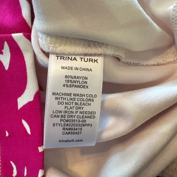 Trina Turk floral sheath dress. NWT. Retail 148 - Picture 11 of 11